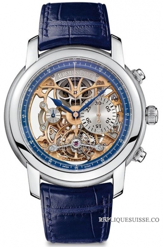 Audemars Piguet Jules Audemars Repetition Minutes Regulateur 26356PT.OO.D028CR.01 Montre Réplique