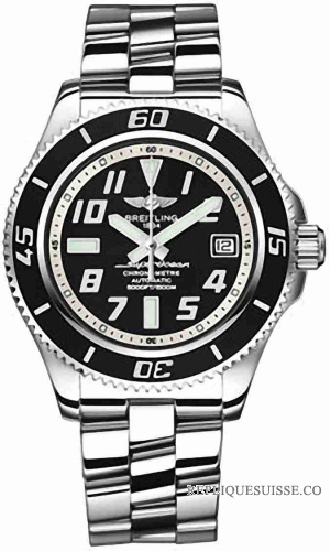 Breitling Superocean 42 Inoxydable acier Professional acier Montre Réplique