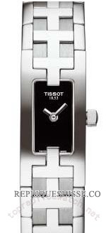 Tissot T-Trend acier noir Dames T50.1.585.50 Montre Réplique