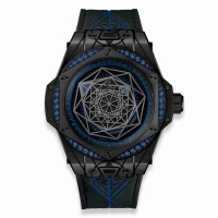 Copie Montre Hublot Big Bang One Cliquez Sang Bleu Tous Noir Bleu 39mm 465.CS.1119.VR.1201.MXM18