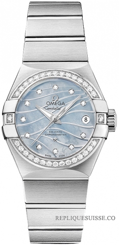 Omega Constellation Brushed Chronometer \"Pluma\" Montre Réplique