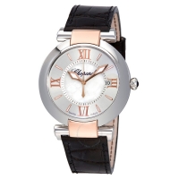 Chopard Imperiale Mother of Pearl Dial noir Cuir Strap montres pour dames 388532-6001