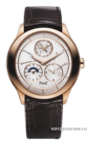 Piaget Gouverneur Cadran Blanc Automatique G0A40018 Pour Homme Montres Copie