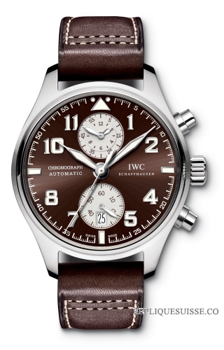 IWC Montre d\'Aviateur Chronographe Edition Antoine De Saint-Exupery IW387806