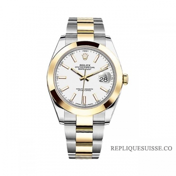 Réplique Rolex Datejust 126303 41mm cadran blanc