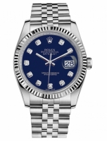 Réplique Rolex Datejust 36mm Blue Steel Dial Jubile Bracelet 116234 BLDJ