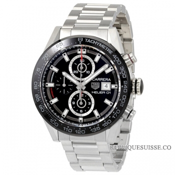 TAG Heuer Réplique Carrera Chronographe Automatique CAR201Z.BA0714