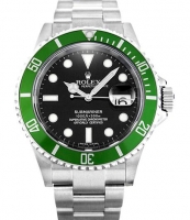 Réplique Rolex Submariner 50th Anniversaire vert Bezel 16610LV