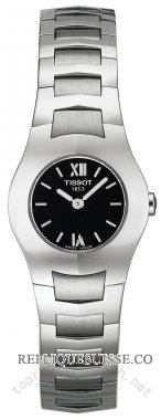 Tissot T-Trend T-Round acier noir Dames T64.1.385.53 Montre Réplique