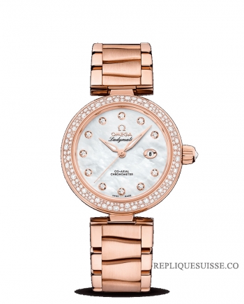 Réplique Omega De Ville Ladymatic Co Axial 34mm 425.65.34.20.55.010