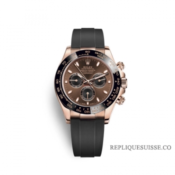 Rolex Cosmograph Daytona or Everose 18 ct M116515LN-0041 Chocolat cadran noir