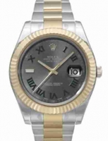 Rolex Datejust II Slate Dial acier/Yellow Or 116333GRO Montre Réplique