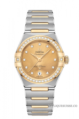 OMEGA Constellation Acier or jaune Anti-magnetique 131.25.29.20.58.001
