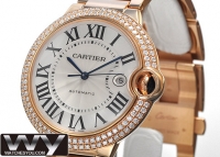 Cartier Ballon Bleu Diamant 18K Rose Or WE9008Z3 Montre Réplique