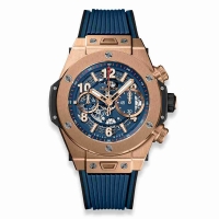 Copie Montre Hublot Big Bang Unico Bleu Roi 45mm 411.OX.5189.RX