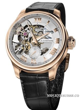 Copie Montre Chopard L.U.C Full Strike 18K Or Rose Mens 161947-5001