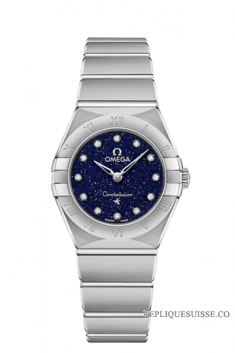les diamants en acier OMEGA Constellation 131.10.25.60.53.001