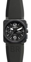 Bell & Ross BR 03-94 CARBON Chronographe des hommes Montre Réplique