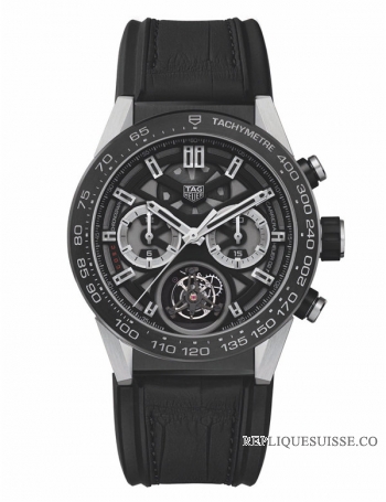 TAG Heuer Réplique Carrera Tourbillon Chronographe Automatique CAR5A8Y.FC6377