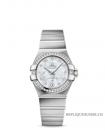 Réplique Omega Constellation Co Axial Master CHRONOMETER Petites secondes 27mm 127.15.27.20.55.001