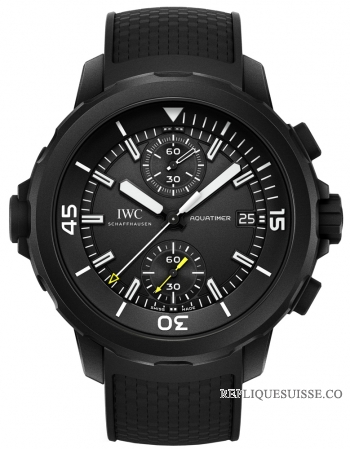 IWC Aquatimer Chronographe Galapagos Islets hommes Montre Réplique