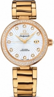 Omega De Ville Ladymatic Dames Solid Or Diamant 425.65.34.20.5 Montre Réplique