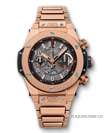 Hublot Big Bang Unico King gold Bracelet 411.OX.1180.OX