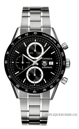 TAG Heuer Carrera Automatique Chronographe CV2010.BA0786 Montre Réplique