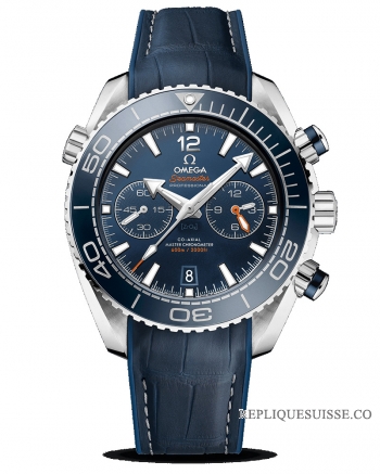 Réplique Omega Seamaster Planet Ocean 600 M Co Axial Master CHRONOMETER Chronographe 45.5mm 215.33.46.51.03.001