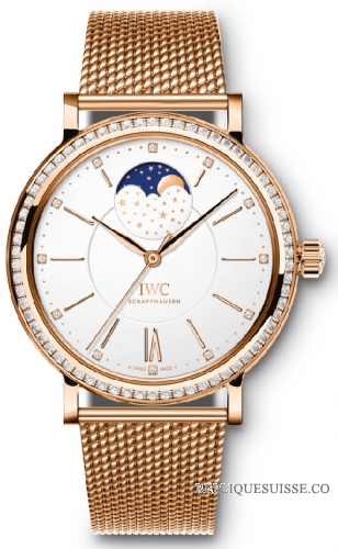 Copie Montre IWC Portofino Automatique Lune Phase 37 IW459010