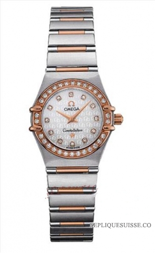 Omega Constellation Dames Mini Quartz 1360.75.00 Montre Réplique