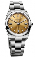 Réplique Rolex Oyster Perpetual 36mm cadran de raisin blanc 116000-70200