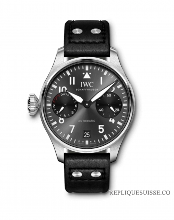 Réplique IWC Big Pilot\'s Edition Droitier 46mm Acier IW501012