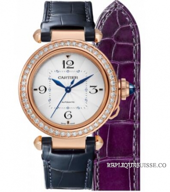 Cartier Pasha de Cartier 35mm Bijoux Dames WJPA0012