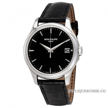 Patek Philippe Calatrava Cadran Noir Automatique 5227G-010 Montres Copie