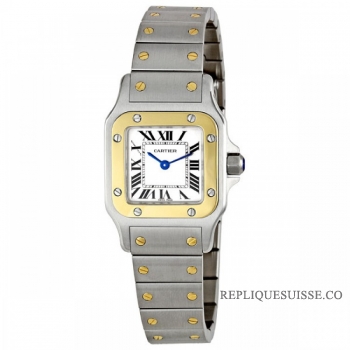 Cartier Santos Galbee Quartz Dames W20012C4 Montre Réplique