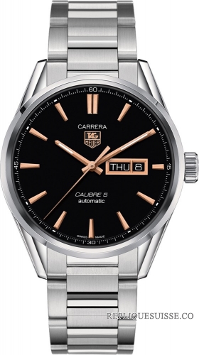 TAG Heuer Carrera Calibre 5 Day-Date Automatique 41 mm WAR201C.BA0723