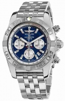 Breitling Chronomat B01 bleu Chronographe Dial Hommes AB01 Montre Réplique