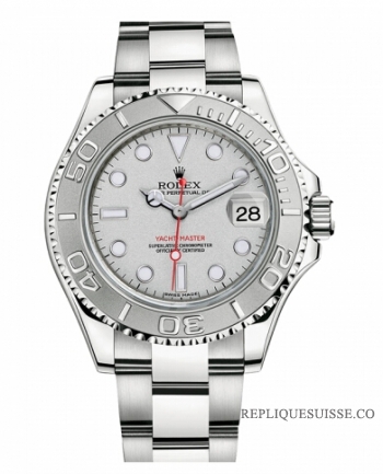 Rolex Yacht-Master Acier inoxydable Platinum cadran 16622