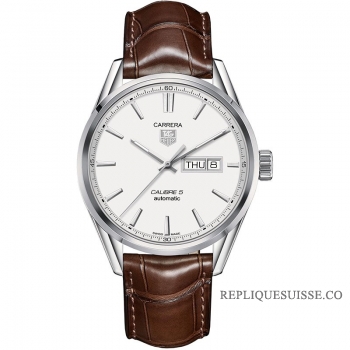 TAG Heuer Carrera Calibre 5 Day-Date Automatique 41 mm WAR201B.FC6291