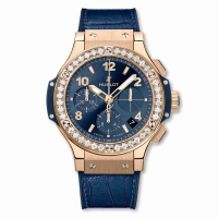 Copie Montre Hublot Big Bang Or Diamants Bleus 41mm 341.PX.7180.LR.1204