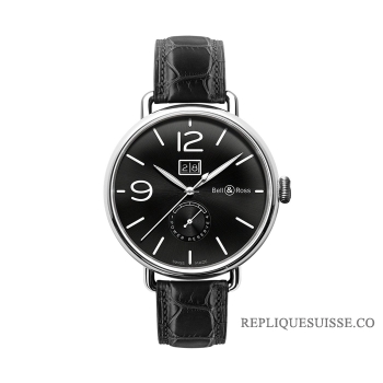 Bell Ross WW1-90 Grande Date Reserve De Marche 45mm BRWW190-BL-ST/SCR