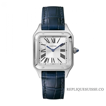 Réplique Cartier Santos Dumont Quartz Mouvement WSSA0023 Femmes