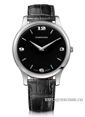 Chopard L.U.C Classic XP noir Dial or blanc Cuir 161902-1001