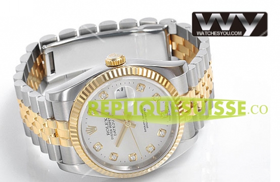 Rolex Oyster Perpetual Datejust 18K Or 116233 Montre Réplique - Cliquez sur l'image pour la fermer