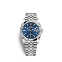 Rolex Datejust 36 Oystersteel M126200-0005 cadran bleu