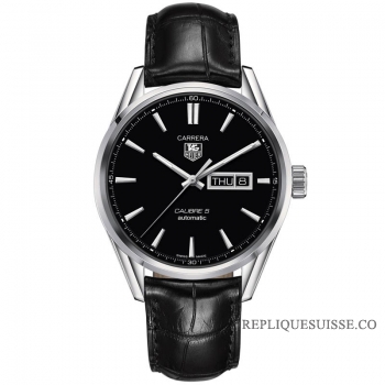 TAG Heuer Carrera Calibre 5 Day-Date Automatique 41 mm WAR201A.FC6266