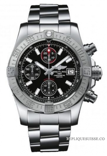 Copie Montre Breitling Avenger II acier inoxydable A1338111/BC32/170A