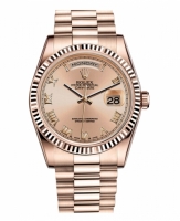 Rolex Day Date Rose Or Champagne cadran 118235 CHRP