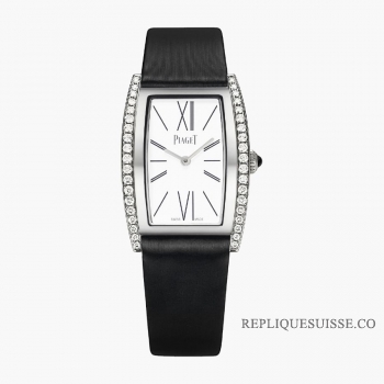 Piaget Cadran Argent Limelight Pour Femmes En Forme De Tonneau G0A41189 Montres Copie